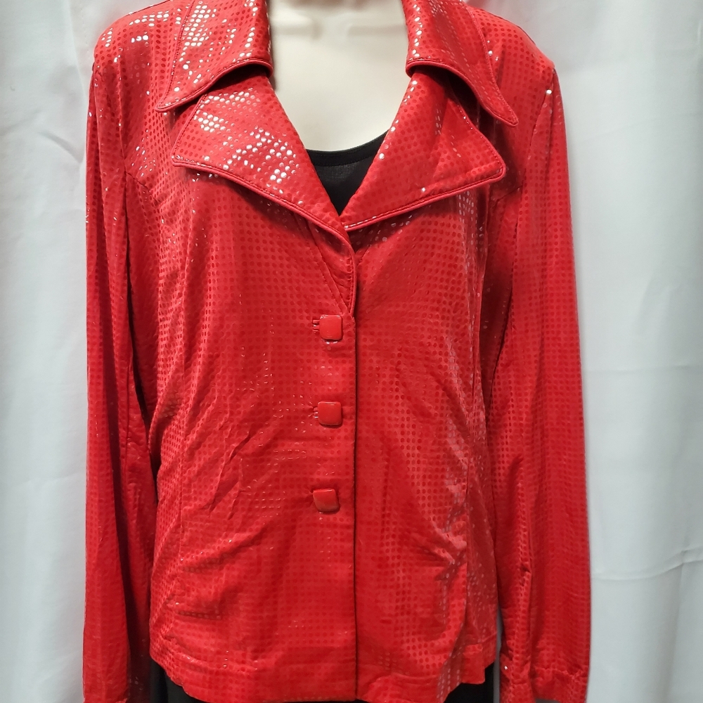CLARA S RED 1X JACKET